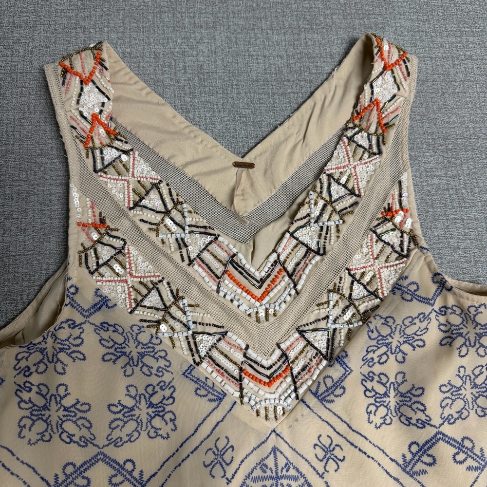 Free People Ancient Mystery Beaded Shift Dress - Picture 3 of 10